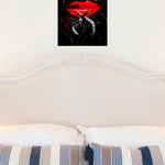 ATTRACTION METAL PRINTED CANVAS