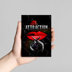ATTRACTION METAL PRINTED CANVAS