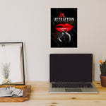 ATTRACTION METAL PRINTED CANVAS